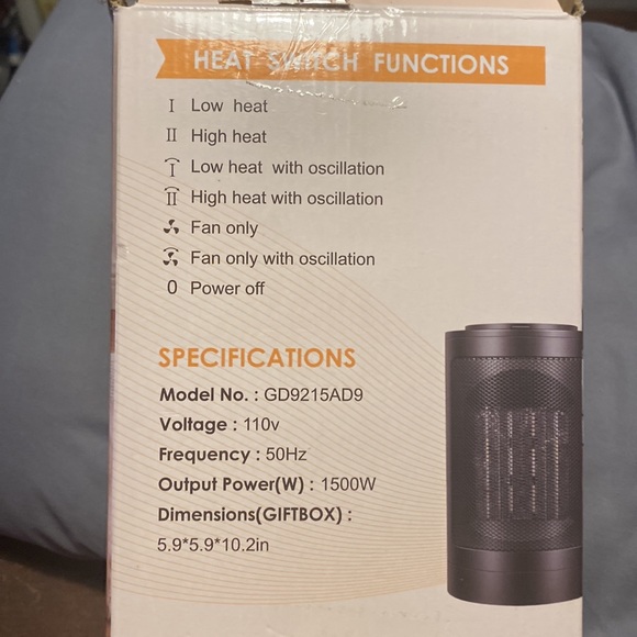 Ceramic heater - Picture 3 of 5